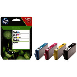 HP 364 Ink Cartridge Multipack, Pack Of 4